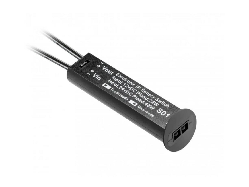 Sensore per Anta Incasso senza contatto a due velocità di prossimità dimmerabile 12v-24v-36w -72w  | GTV - immagine 3